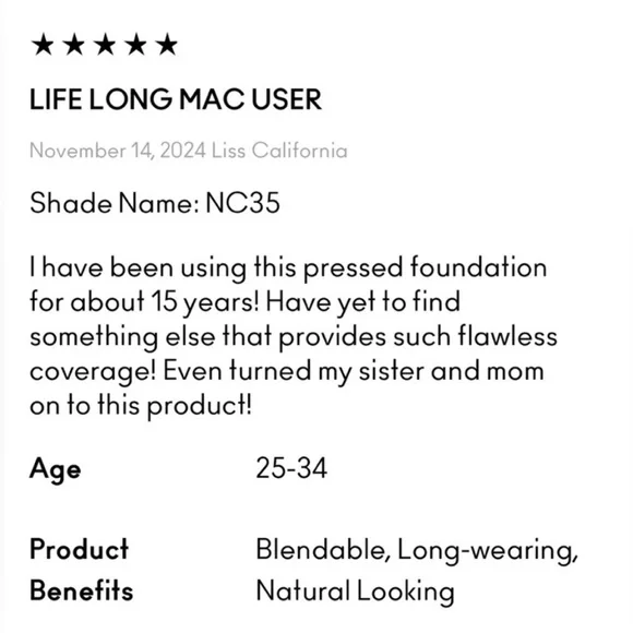 NW50 Mac Studio Fix Powder Plus Foundation Brand New in Box Authentic - Picture 10 of 14